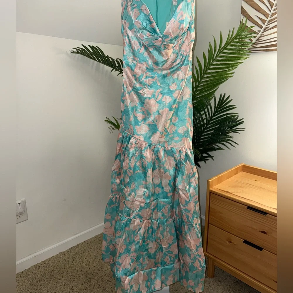 NWT Hutch Phoebe Floral Strapless Corset‎ Dress with pockets 2 - Picture 5 of 6